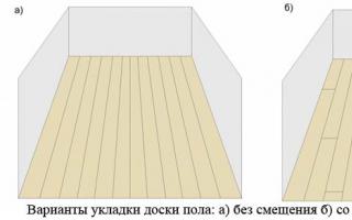 Do-it-yourself wooden flooring: wooden flooring designs, do-it-yourself installation Laying floor beams